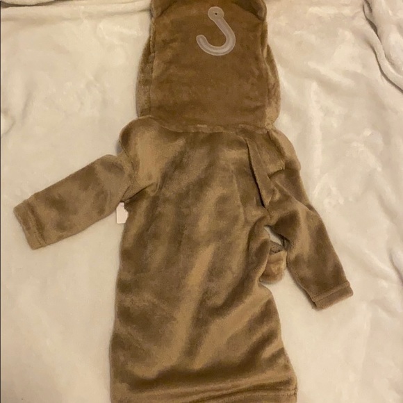 Baby Bathrobe With 3 Washcloths - Picture 3 of 3